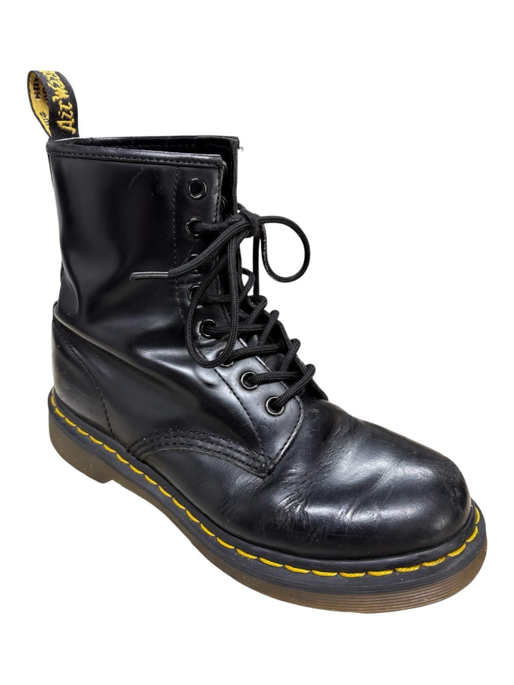 Dr. Doc Martens The Original Women's Boots Sz 6 Black Lace Up Grunge Comfy